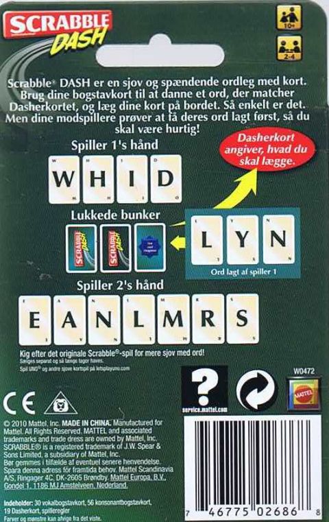 Scrabble, DASH (2)